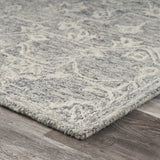 5' X 7' Gray Floral Finesse Area Rug - Homeroots - Flyclothing LLC