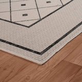 8' X 9' Gray Indoor Outdoor Area Rug - Homeroots - Flyclothing LLC