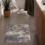 2' X 3' Beige Cobblestone Pattern Scatter Rug - Homeroots - Flyclothing LLC