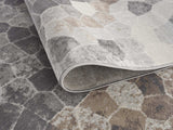 7' X 10' Beige Cobblestone Pattern Area Rug - Homeroots - Flyclothing LLC