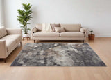 8' X 11' Beige Cobblestone Pattern Area Rug - Homeroots - Flyclothing LLC