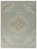 8' X 10' Blue Wool Hand Tufted Area Rug - Homeroots - Flyclothing LLC