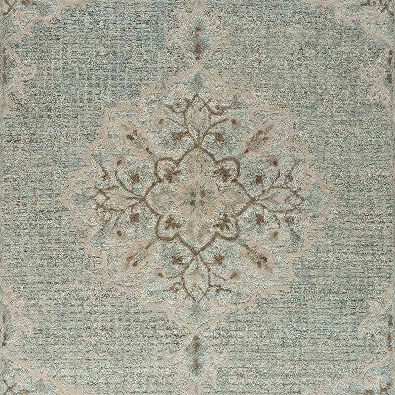 9' X 12' Blue Wool Hand Tufted Area Rug - Homeroots - Flyclothing LLC