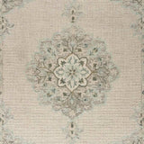 8' X 10' Ivory Wool Handmade Area Rug - Homeroots - Flyclothing LLC