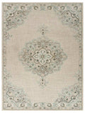 9' X 12' Ivory Wool Handmade Area Rug - Homeroots - Flyclothing LLC