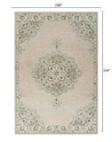 9' X 12' Ivory Wool Handmade Area Rug - Homeroots - Flyclothing LLC