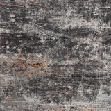 5' X 8' Gray And Orange Storm Area Rug - Homeroots - Flyclothing LLC