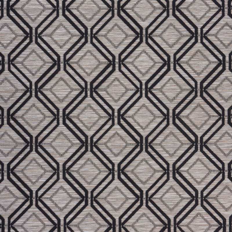 5' X 7' Black And Tan Indoor Outdoor Area Rug - Homeroots - Flyclothing LLC