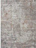 8' X 10' Light Gray Modern Abstract Area Rug - Homeroots - Flyclothing LLC