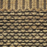 5' X 7' Tan and Black Hand Woven Area Rug - Homeroots - Flyclothing LLC