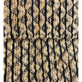 5' X 7' Tan and Black Hand Woven Area Rug - Homeroots - Flyclothing LLC