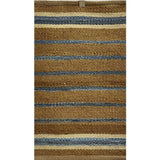 5' X 7' Tan and Ivory Hand Woven Area Rug - Homeroots - Flyclothing LLC