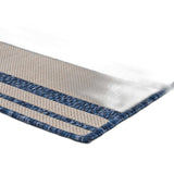 5' X 7' Blue And Gray Indoor Outdoor Area Rug - Homeroots - Flyclothing LLC