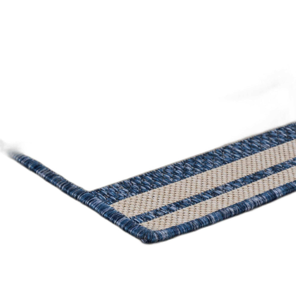 3' X 5' Blue And Gray Indoor Outdoor Area Rug - Homeroots - Flyclothing LLC
