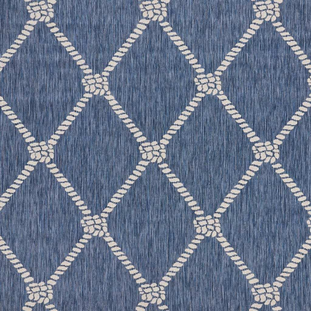 3' X 5' Blue And Gray Indoor Outdoor Area Rug - Homeroots - Flyclothing LLC