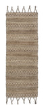 3' x 4' Tan Bohemian Tasseled Area Rug - Homeroots - Flyclothing LLC