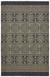 5' X 8' Brown And Black Indoor Outdoor Area Rug - Homeroots - Flyclothing LLC