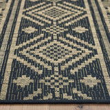 5' X 8' Brown And Black Indoor Outdoor Area Rug - Homeroots - Flyclothing LLC