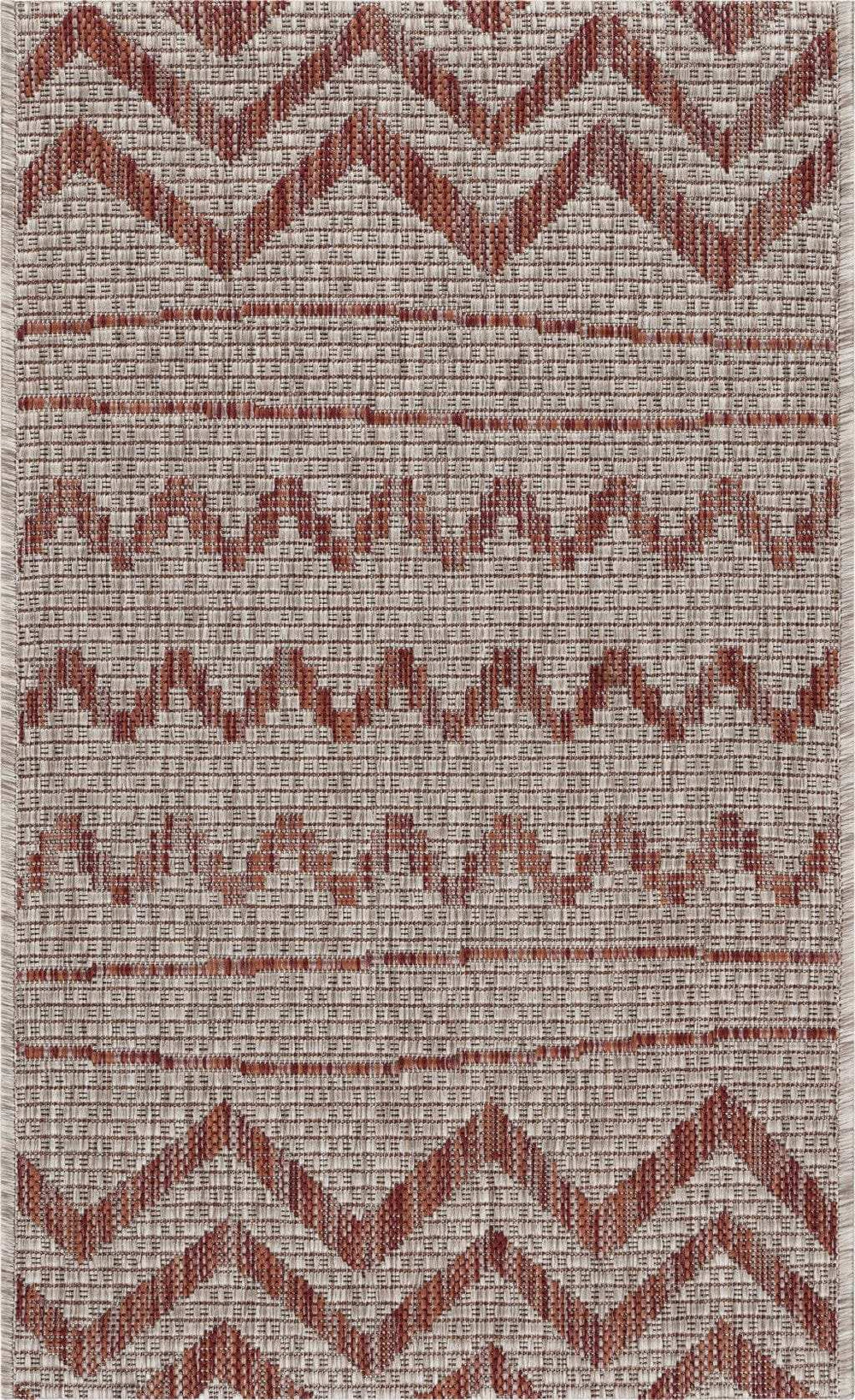 2' X 3' Beige Indoor Outdoor Area Rug - Homeroots - Flyclothing LLC