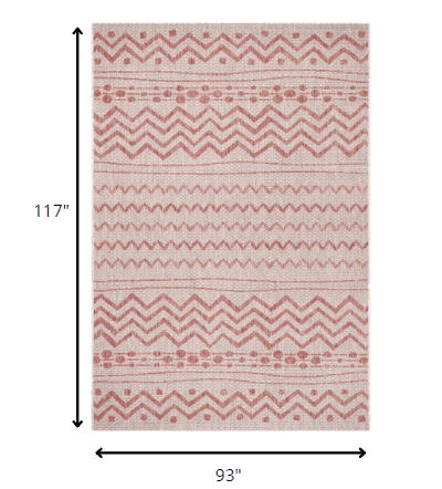8' X 10' Beige Indoor Outdoor Area Rug - Homeroots - Flyclothing LLC