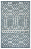 3' X 5' Blue And Gray Indoor Outdoor Area Rug - Homeroots - Flyclothing LLC
