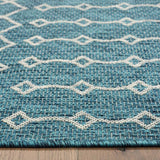 3' X 5' Blue And Gray Indoor Outdoor Area Rug - Homeroots - Flyclothing LLC