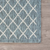 3' X 5' Blue And Gray Indoor Outdoor Area Rug - Homeroots - Flyclothing LLC