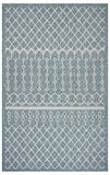 5' X 8' Blue And Gray Indoor Outdoor Area Rug - Homeroots - Flyclothing LLC