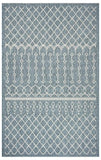 8' X 10' Blue And Gray Indoor Outdoor Area Rug - Homeroots - Flyclothing LLC