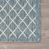 8' X 10' Blue And Gray Indoor Outdoor Area Rug - Homeroots - Flyclothing LLC