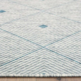 2' X 3' Blue And Gray Indoor Outdoor Area Rug - Homeroots - Flyclothing LLC
