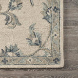 7' X 9' Light Blue Wool Hand Tufted Area Rug - Homeroots - Flyclothing LLC