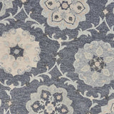 5' X 7' Blue And Gray Wool Hand Tufted Area Rug - Homeroots - Flyclothing LLC