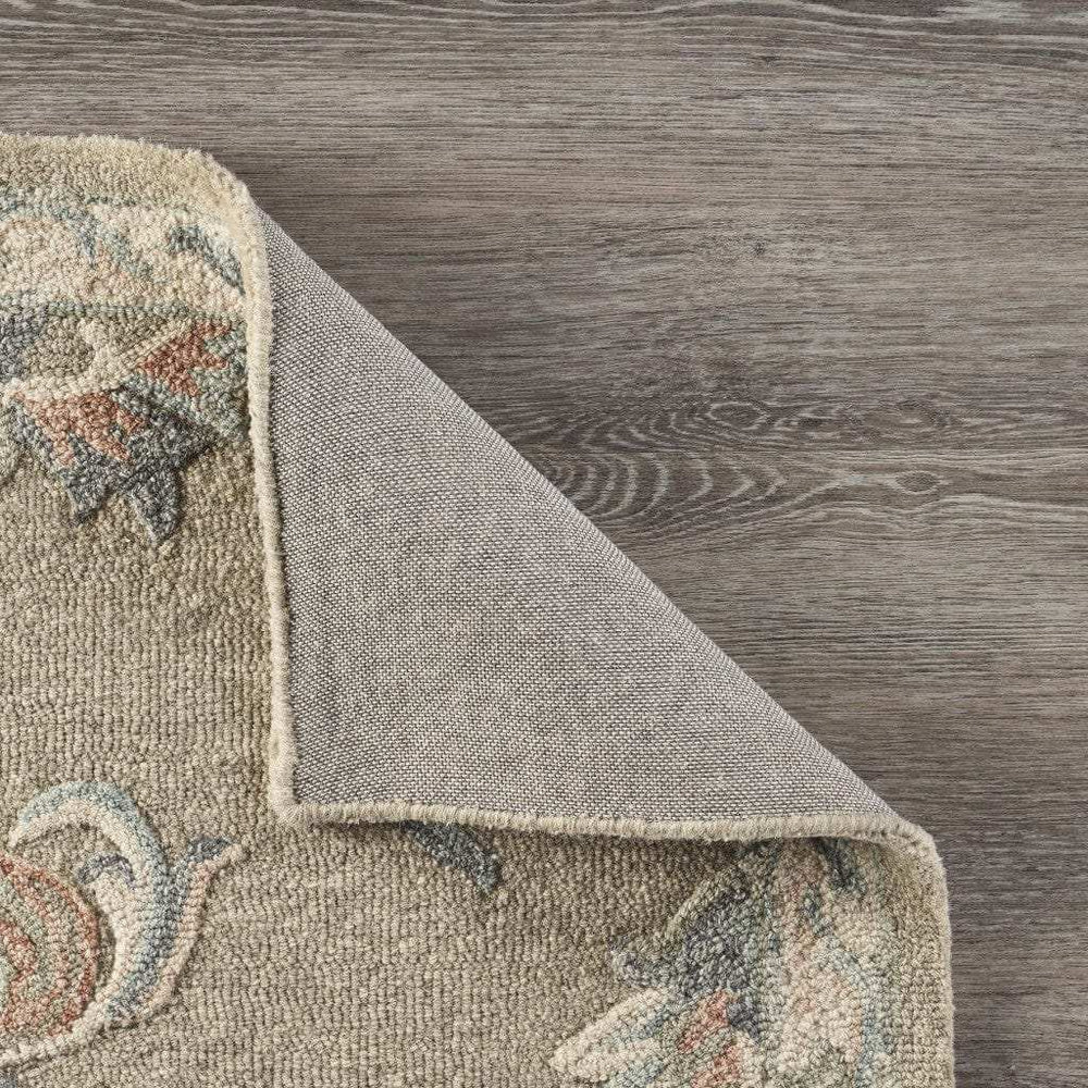 7' X 9' Gray Wool Hand Tufted Area Rug - Homeroots - Flyclothing LLC