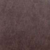 31 " Brown And Black Steel Low Back Bar Height Bar Chair - Homeroots