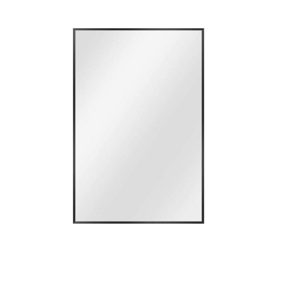 Black Rectangular Wall Mirror - Homeroots - Flyclothing LLC