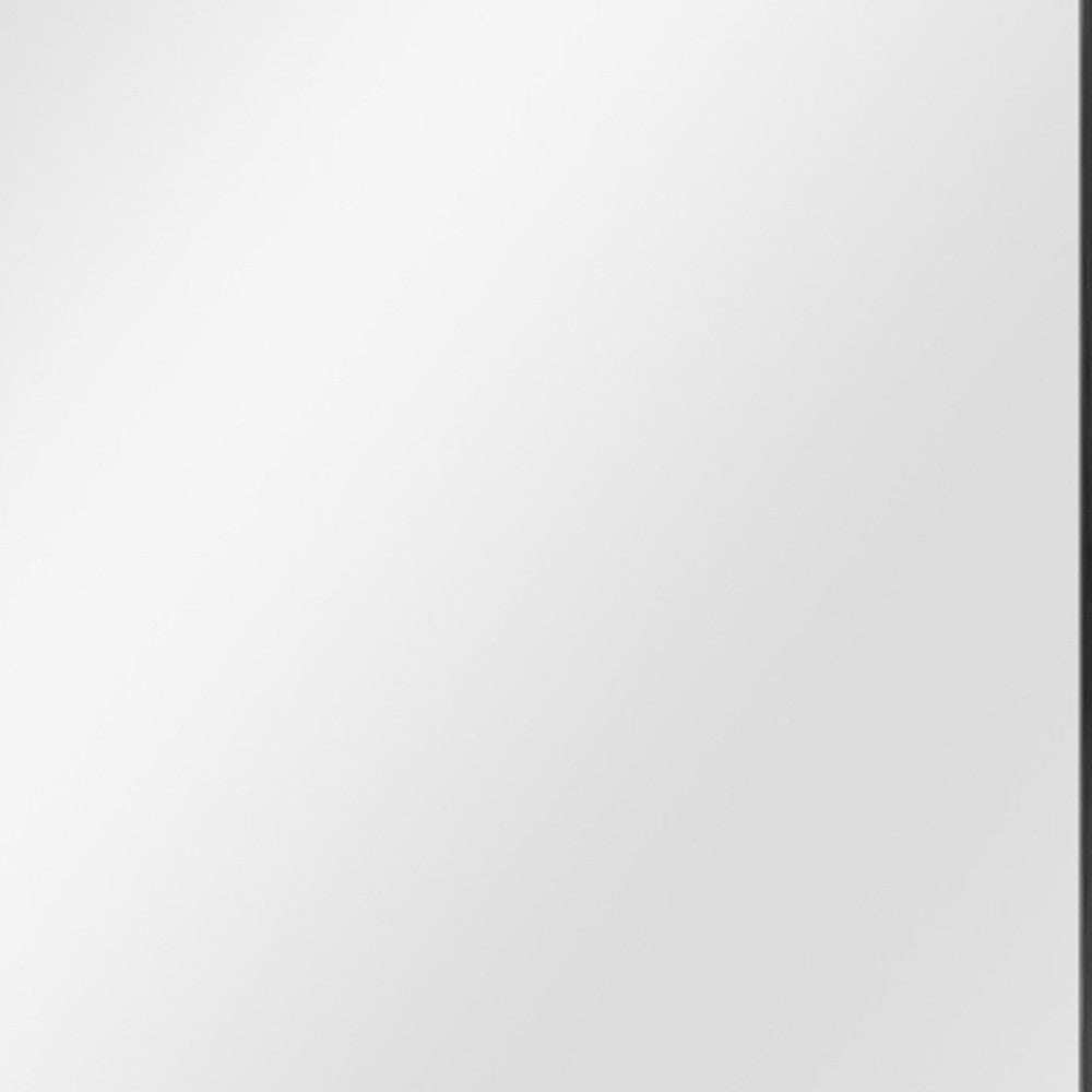 Black Rectangular Wall Mirror - Homeroots - Flyclothing LLC