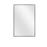 Black Rectangular Wall Mirror - Homeroots - Flyclothing LLC