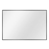 Black Rectangular Wall Mirror - Homeroots - Flyclothing LLC