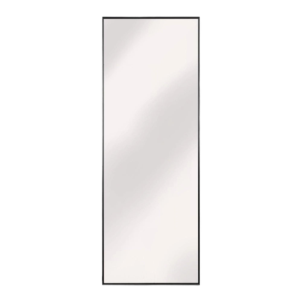 59" Black Metal Framed Full Length Mirror - Homeroots - Flyclothing LLC