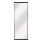 59" Black Metal Framed Full Length Mirror - Homeroots - Flyclothing LLC