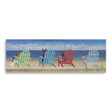 Dogs At The Beach Unframed Print Wall Art - Homeroots - Flyclothing LLC
