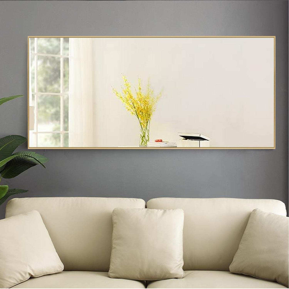 Gold Framed Wall Mirror - Homeroots - Flyclothing LLC