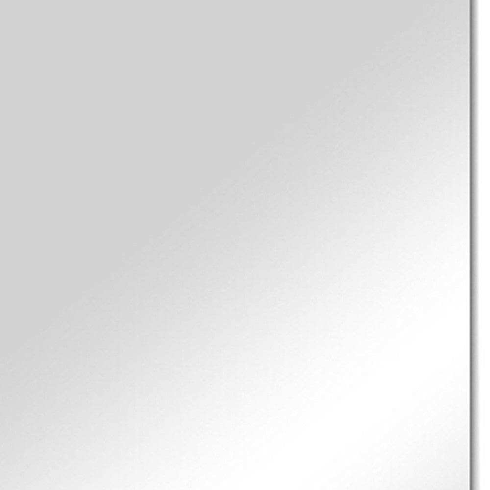 Silver Framed Wall Mirror - Homeroots - Flyclothing LLC