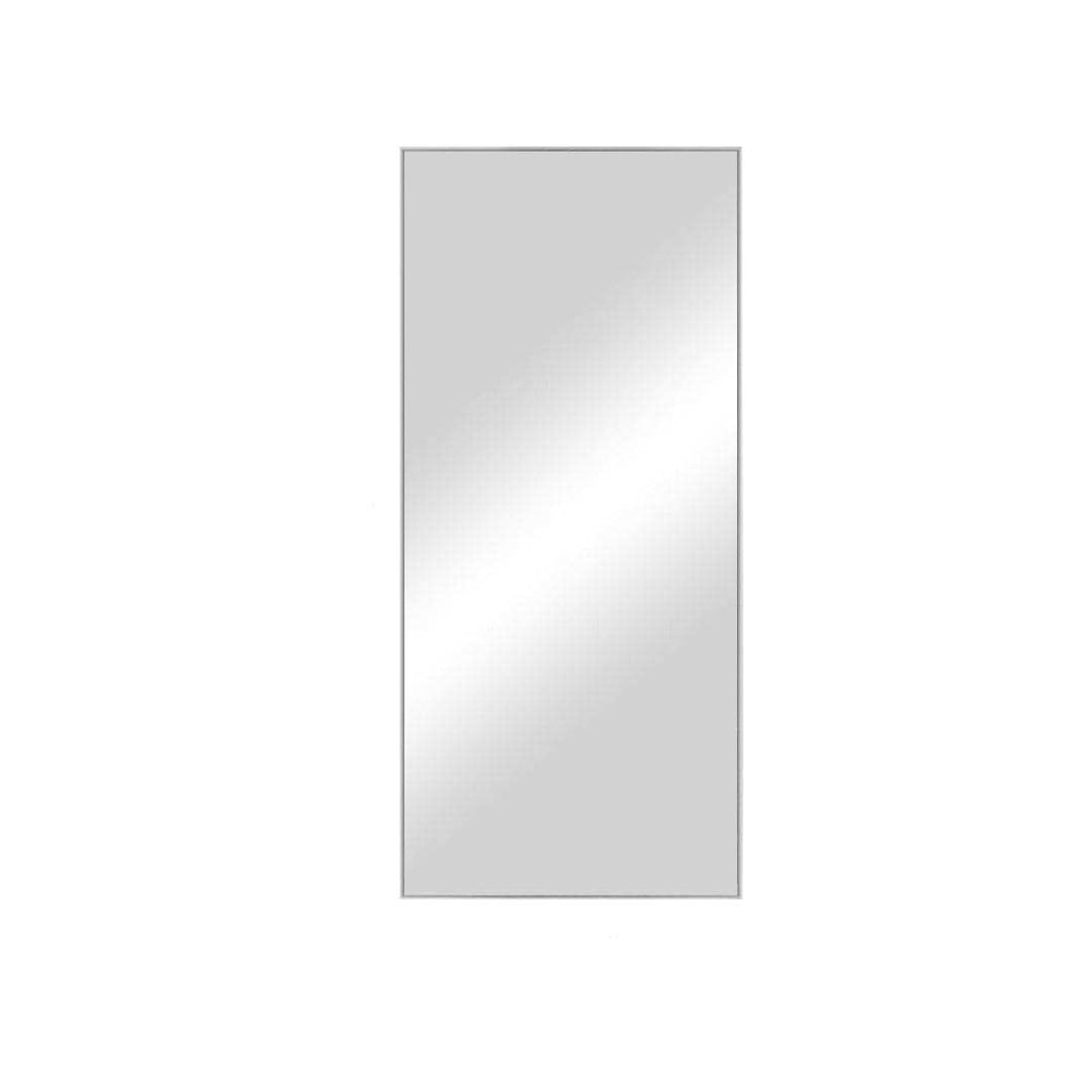Silver Framed Wall Mirror - Homeroots - Flyclothing LLC