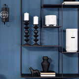 14" Bohemian Beige Happy Face Tribal Vase - Homeroots - Flyclothing LLC