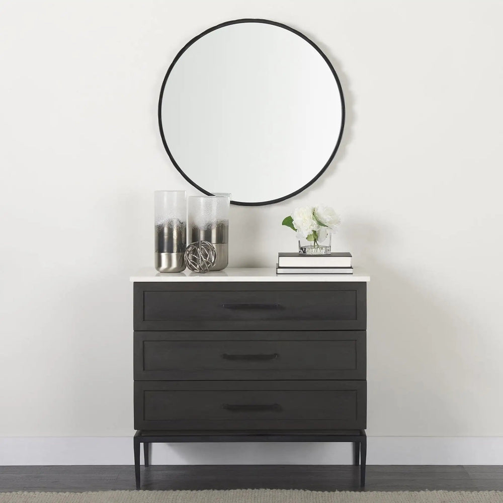 13" Brushed Silver Glass Vase - Homeroots - Flyclothing LLC