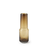 12" Brown Ombre Glass Vase - Homeroots - Flyclothing LLC