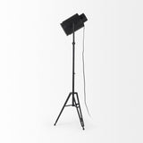 61" Black Movie Set Floor Lamp - Homeroots - Flyclothing LLC