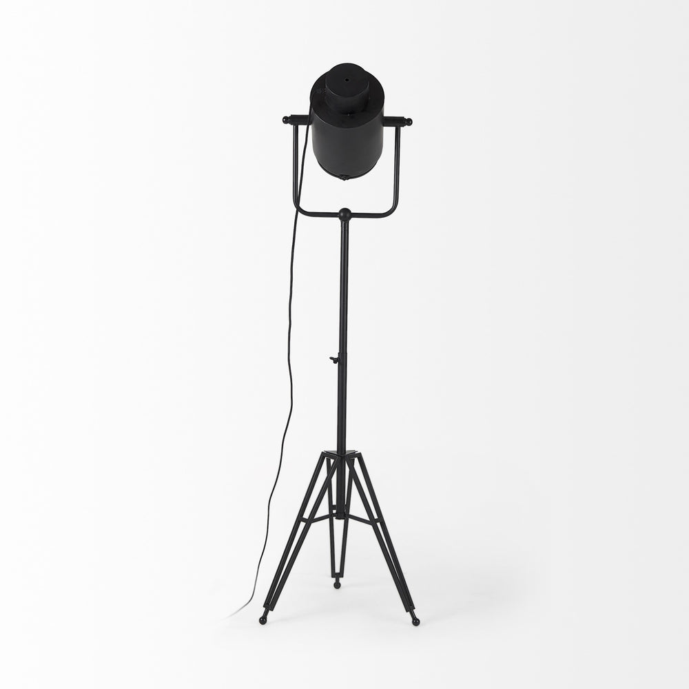 61" Black Movie Set Floor Lamp - Homeroots - Flyclothing LLC